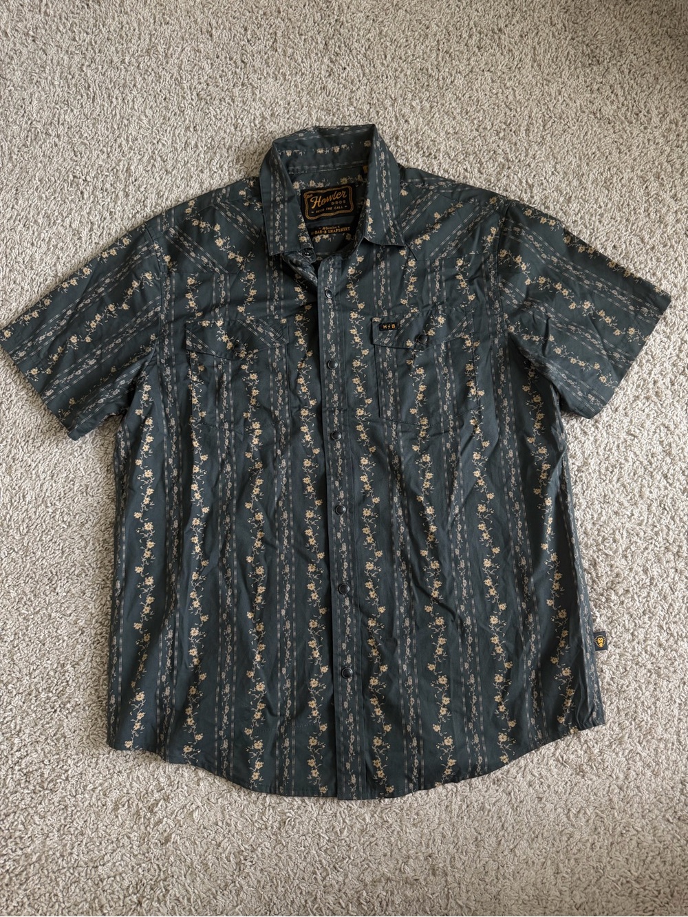 Howler Bros H Bar B Snapshirt Floral Short Sleeve Shirt